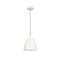 Z-Lite Z Studio Dome Pendant 1 Light Pendant, Matte White 6012P9-SWH - alternate 4